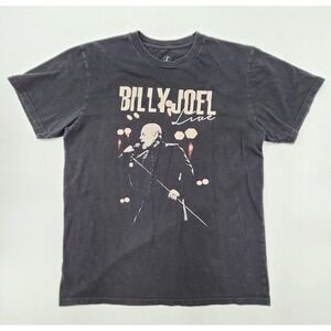Billy Joel  Live Official Merchandise Concert Tour Graphic Tshirt‎ 2016 Size L